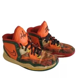 Nike Kyrie Infinity 1 World/People Kids Sneakers DD0334-800 Orange Shoes Sz 6.5Y